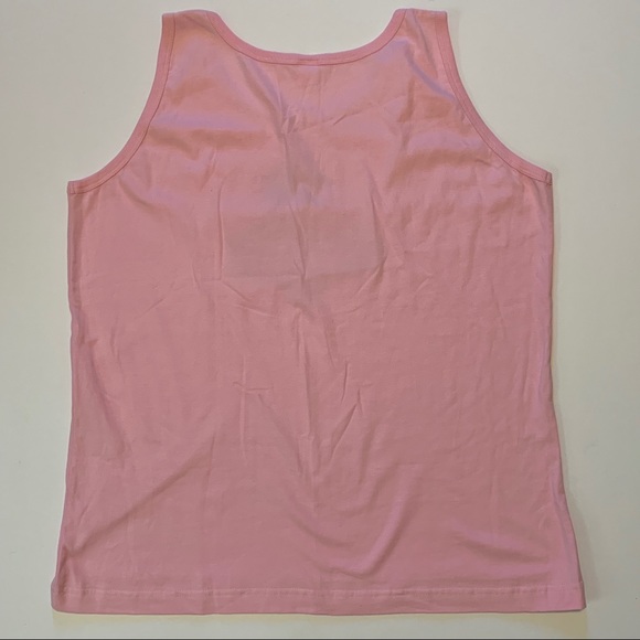 Light Pink Graphic Tank Top Size XL - Picture 9 of 9